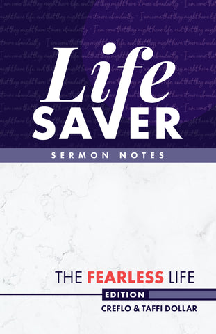Life Saver Sermon Notes: The Fearless Life - Mini-Book