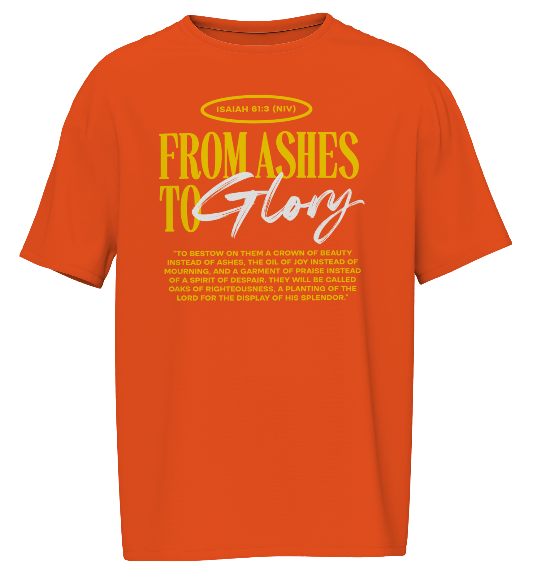 From Ashes to Glory Conference T-Shirt