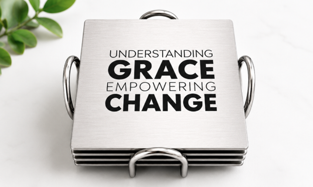Understanding Grace Empowering Change Coaster Set