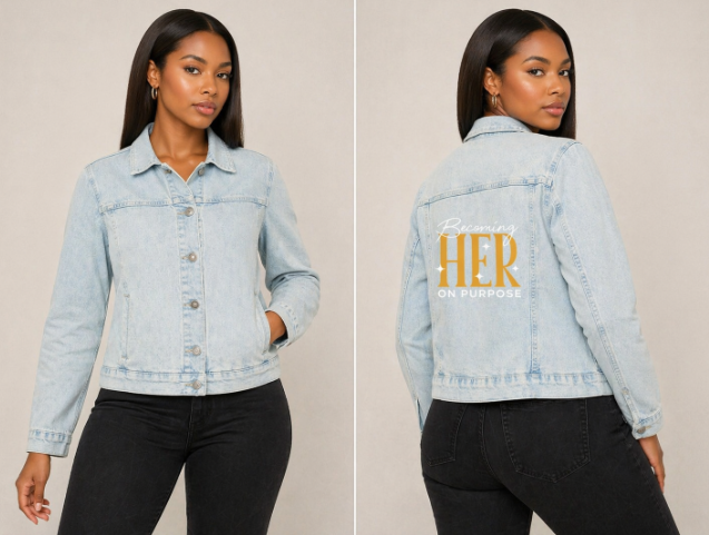 Becoming Her Jean Jacket