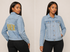 Becoming Her Jean Jacket