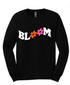 Bloom Black Long Sleeve T-Shirt