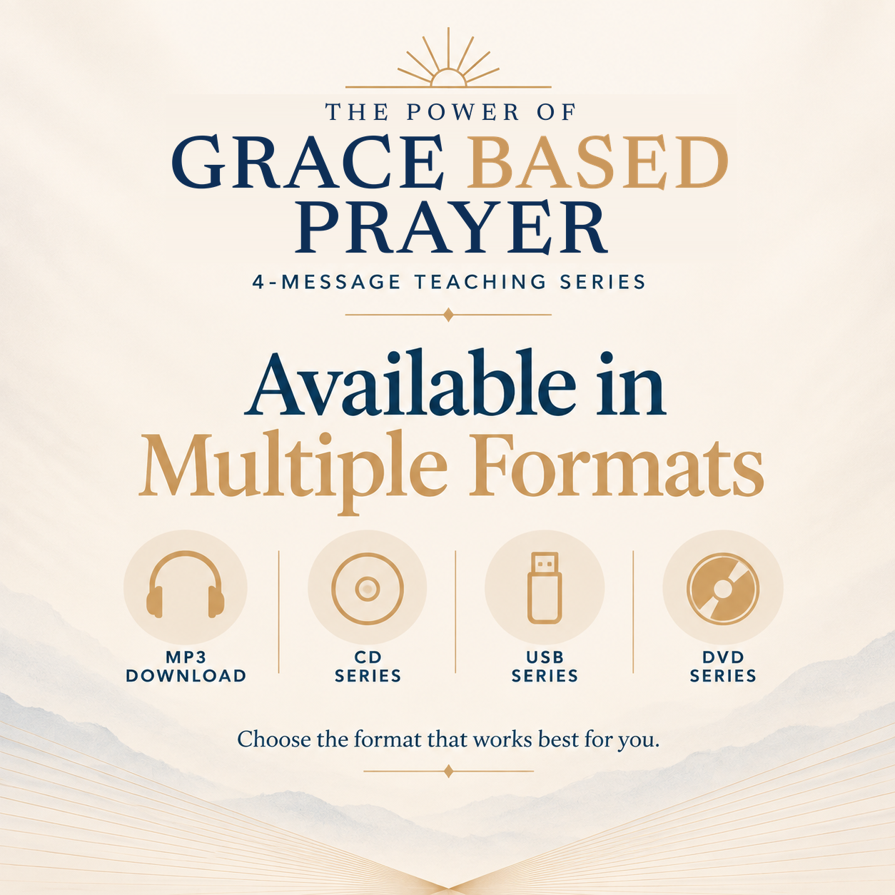 The Power of Grace Based Prayer - 4 Message Series
