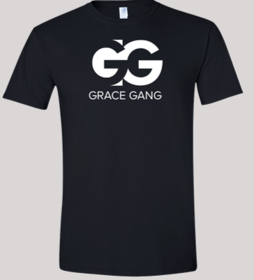 GRACE GANG DOUBLE-G Tshirt - Black