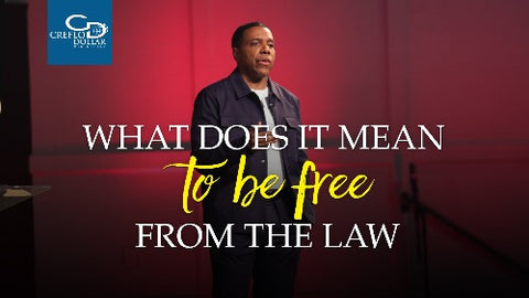 What Does It Mean to Be Free from the Law? - CD/DVD/MP3 Download