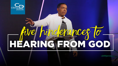 Five Hindrances to Hearing from God - CD/DVD/MP3 Download