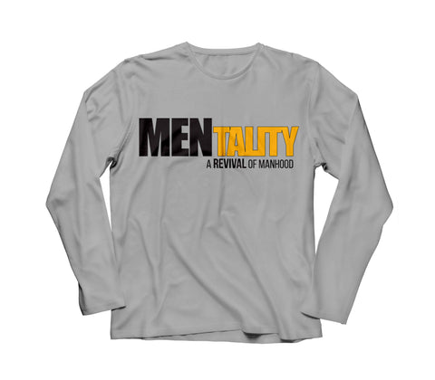 MENtality Long Sleeve T-Shirt - Gray