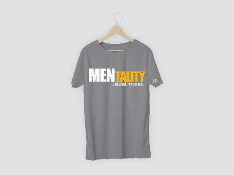 MENtality Short Sleeve T-Shirt- Grey