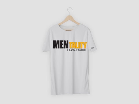 MENtality Short Sleeve T-Shirt - White