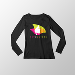 Black Long Sleeve Revolution Shirt w/ Colorful Head