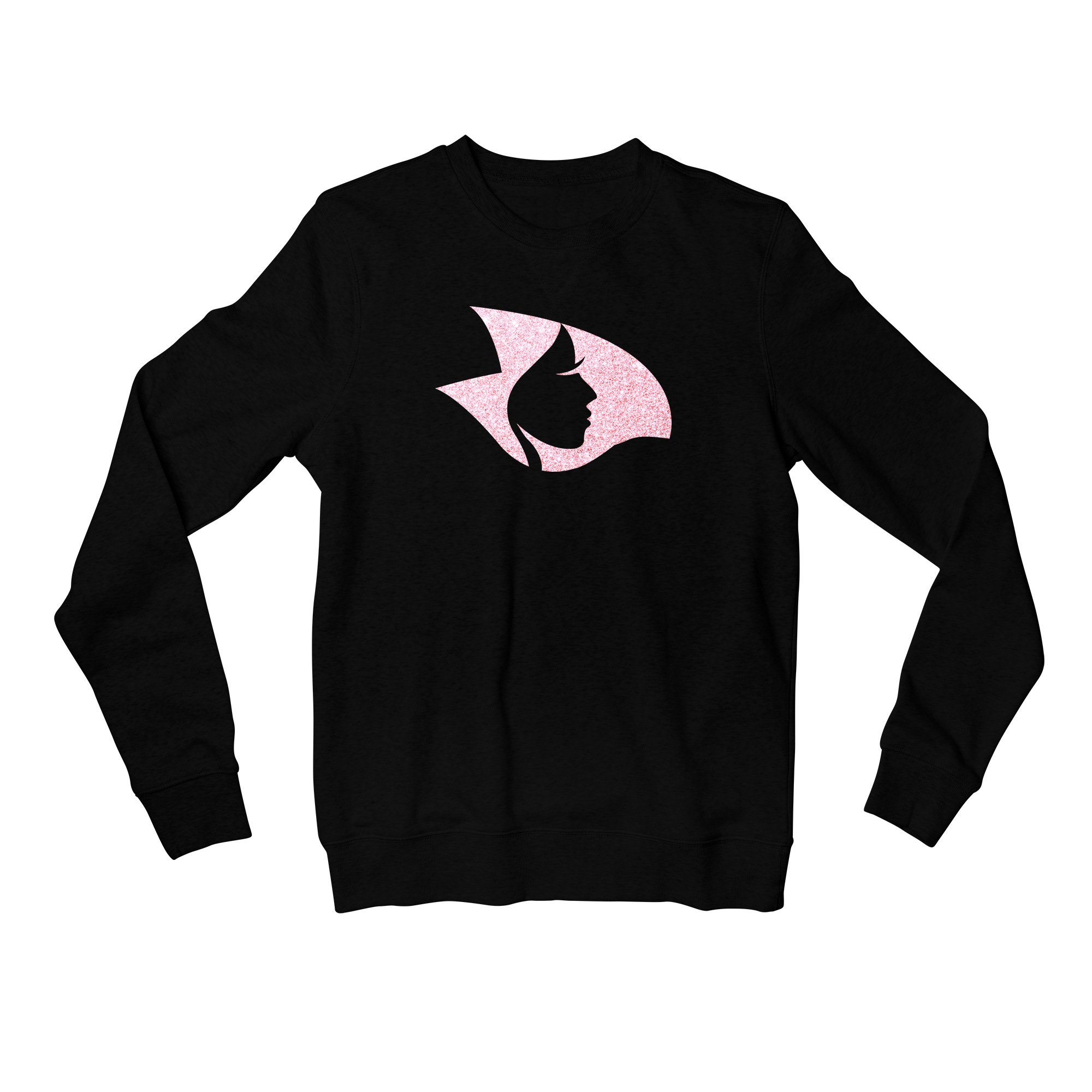 Black Long Sleeve Shirt with Pink Radical Head