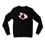 Black Long Sleeve Shirt with Pink Radical Head