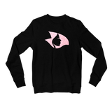 Black Long Sleeve Shirt with Pink Radical Head