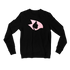 Black Long Sleeve Shirt with Pink Radical Head