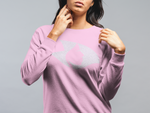 Pink Long-Sleeved Shirt w/ White Sparkle Radical Head
