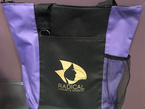RADICAL Purple Tote Bag